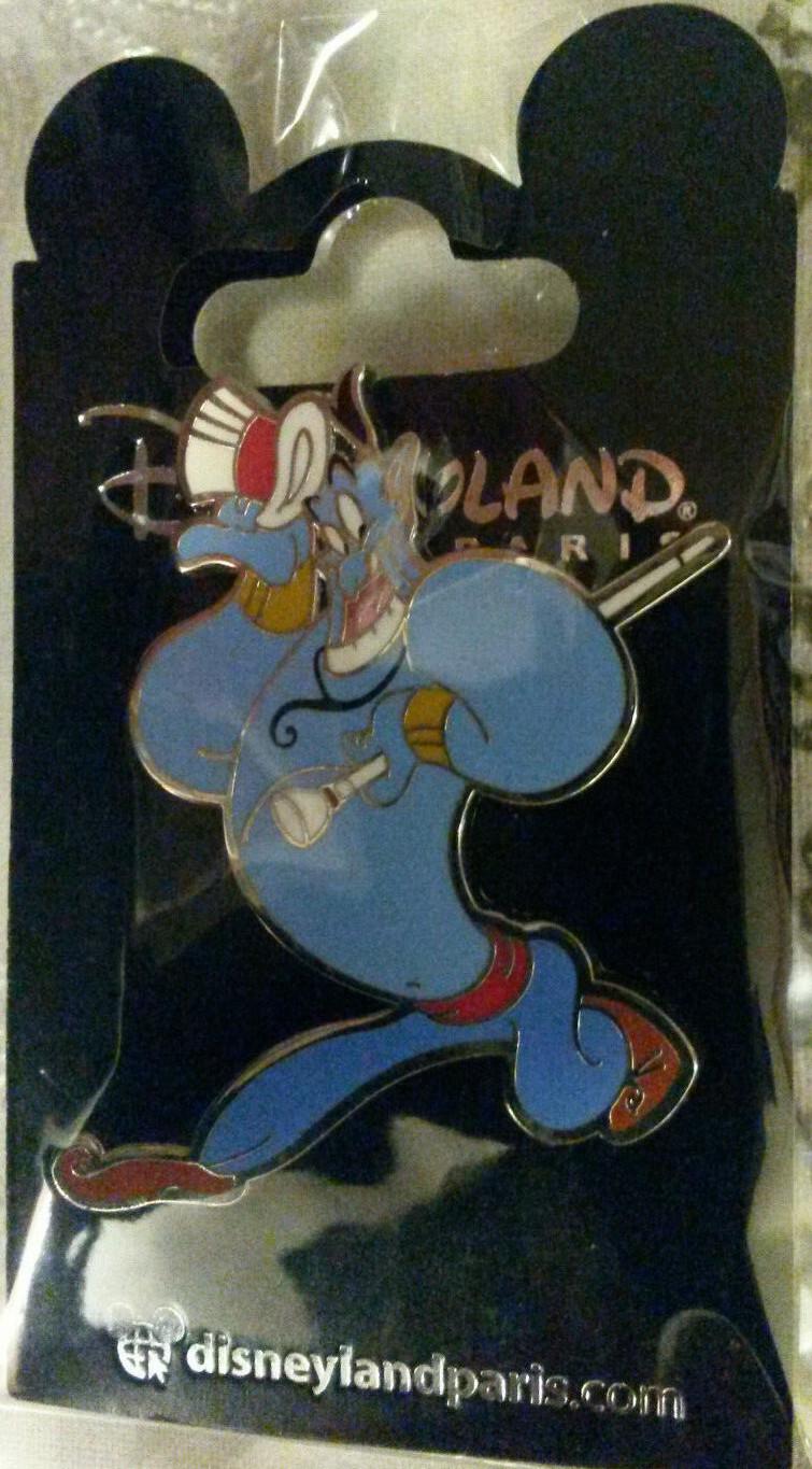 Genie with Hat and stick (Aladdin) Disney Land Paris Dlrp Dlp August 2019 pin