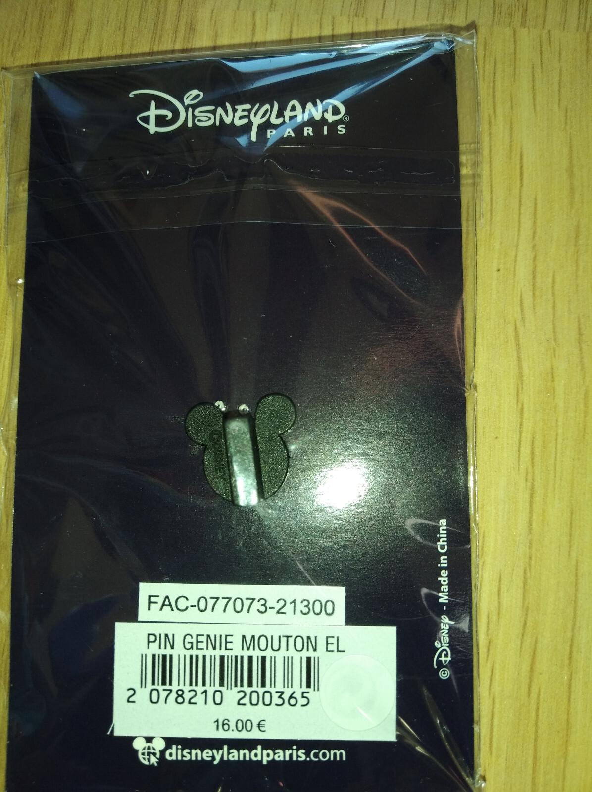 Genie with lamp Sheep Disney Land Paris LE 700 Dlrp Dlp 2022 Pin on Pin