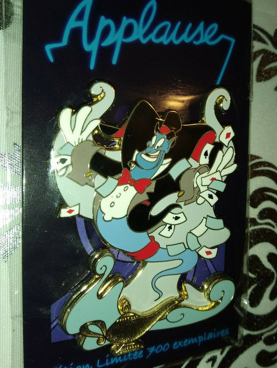 Genie with lamp Tuxido Cards Disney Land Paris LE 700 Dlrp Dlp 2022 Pin on Pin