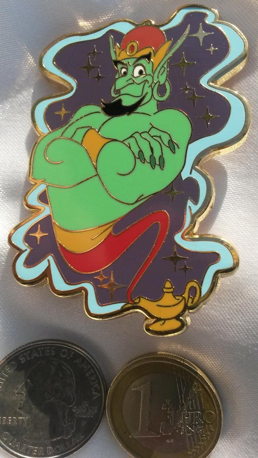Genie with magic lamp LE100 fairy - tale - pins ( Aladdin ) Pin