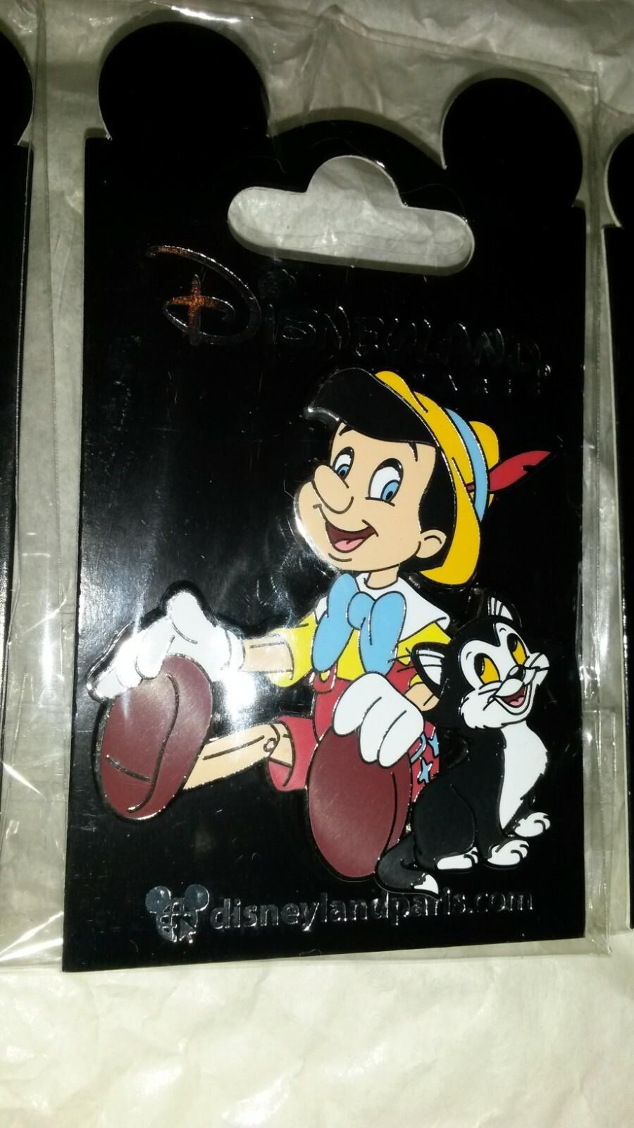 Geppetto Figaro Pinocchio Jiminy August 2020 Disney Land Paris Dlp Dlrp 3 Pins