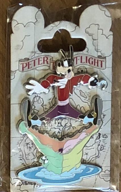 Goofy as Hook Tick Tock Crocodile Peter Pan's Flight Disney L Paris DLP 2022 Pin