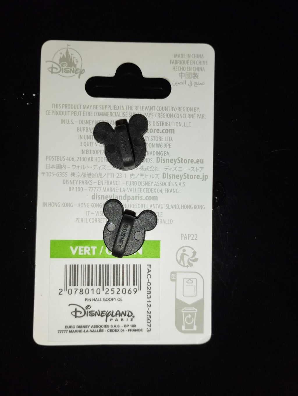 Goofy in a Scarecrow Costume Halloween Disney Land Paris DLP Sep 2025 Pin