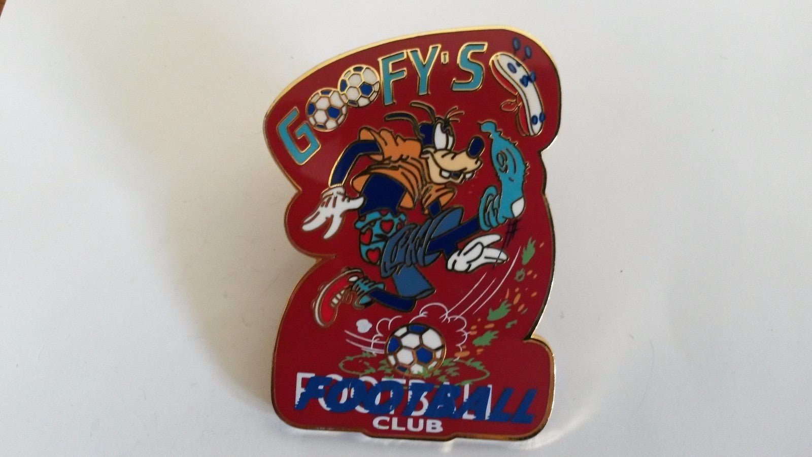 Goofy's Football Club (soccer) Disney Land Paris Dlrp Dlp 2005 pin