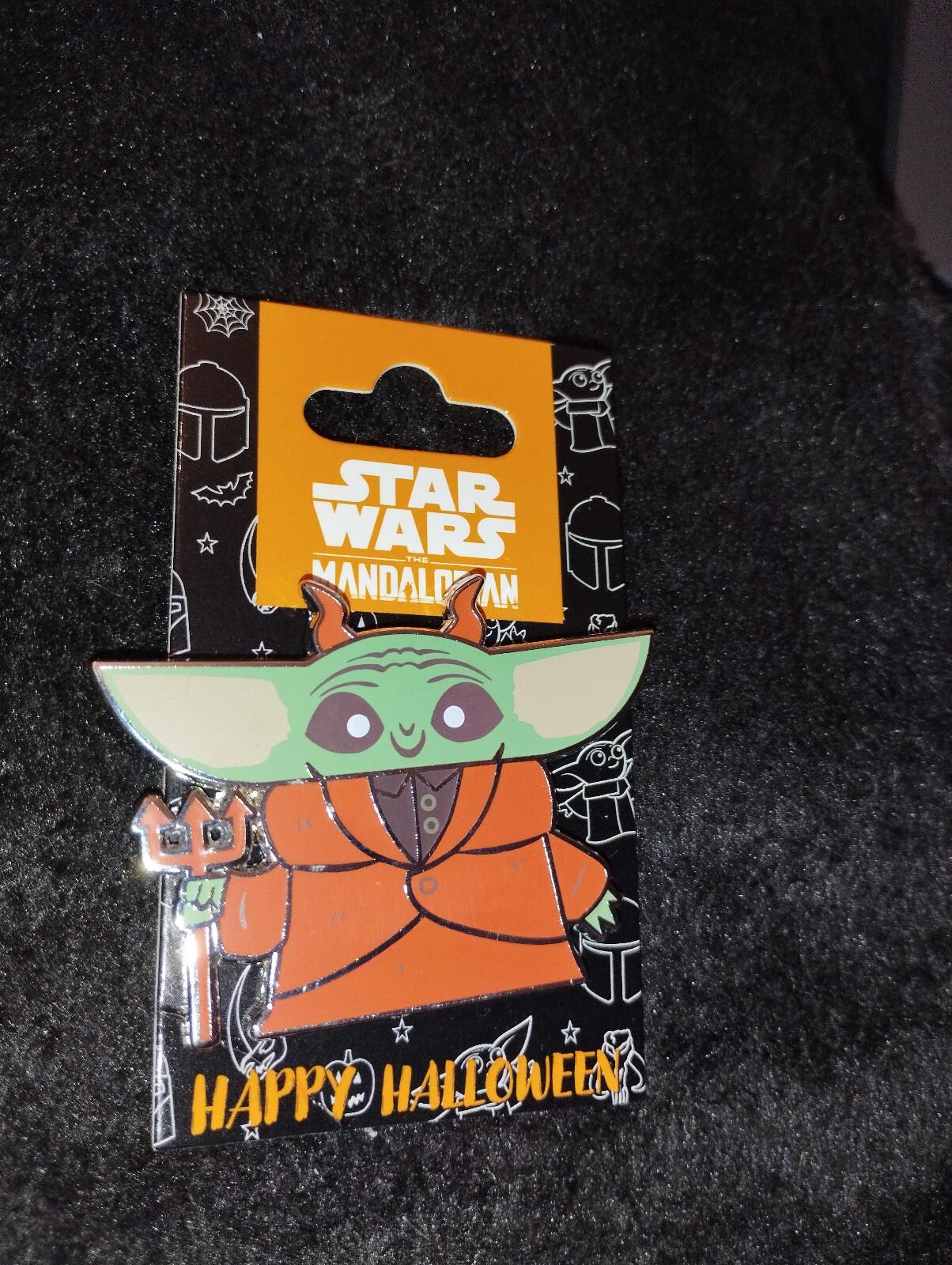 Grogu Devil Star Wars Yoda Halloween Disney Land Paris DLP Oct 2023 Pin