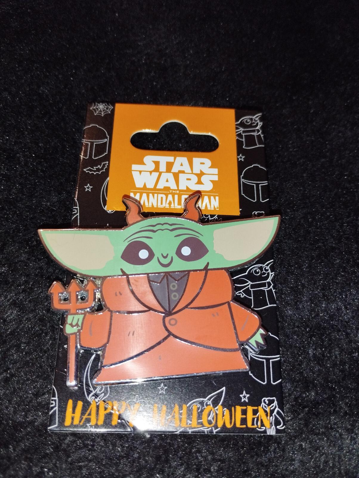 Grogu Devil Star Wars Yoda Halloween Disney Land Paris DLP Oct 2023 Pin