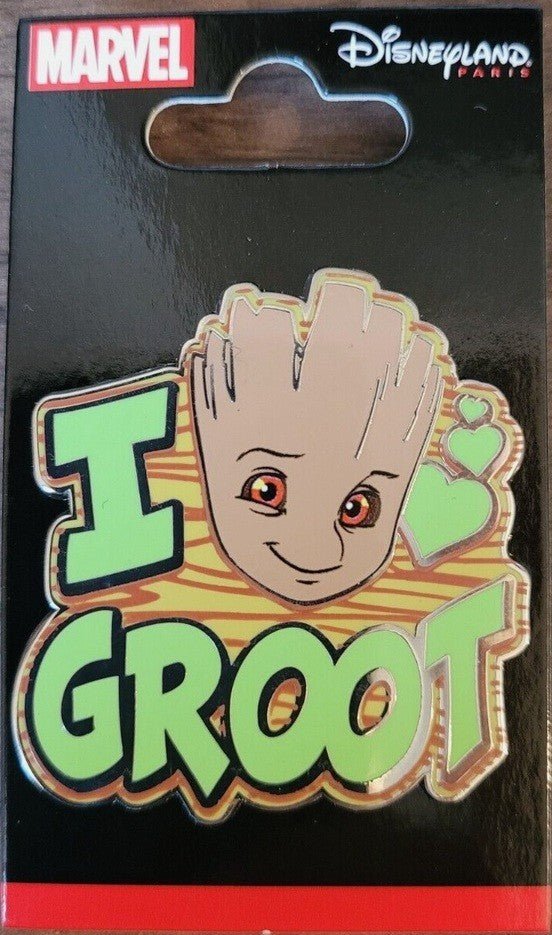 Groot - I Love Groot Message Marvel Gardians Disney Land Paris Dlp May 2023 Pin
