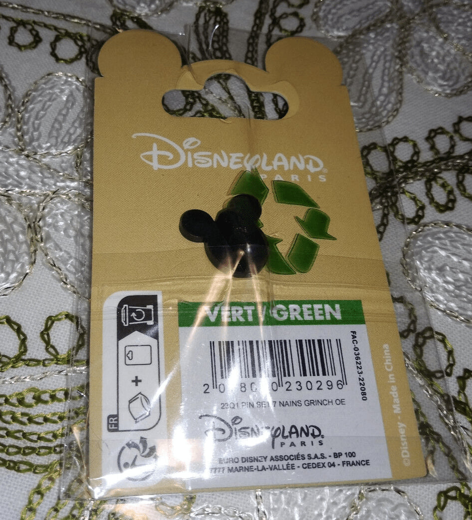 Grumpy Crossed Snow White & Seven Dwarfs Disney Land Paris Dlp January 2023 Pin