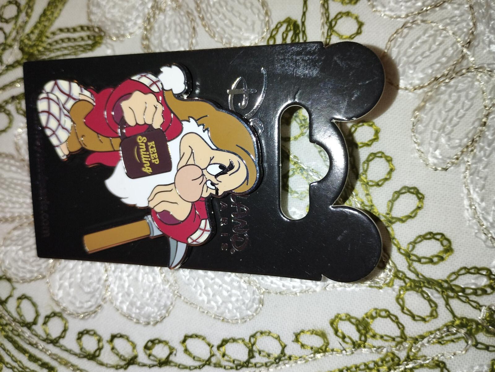Grumpy - Waking Up Series - Snow White & Seven Dwarfs Disney Paris Dlp 2024 Pin