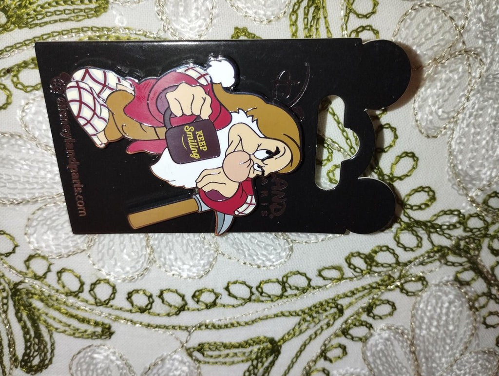 Grumpy - Waking Up Series - Snow White & Seven Dwarfs Disney Paris Dlp 2024 Pin