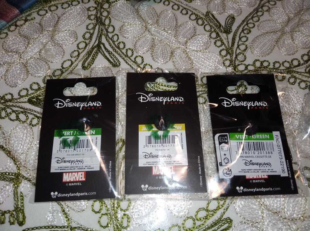 Guardians of the Galaxy Groot Rocket Tape Marvel Disney L Paris Dlp 2021 3 Pins