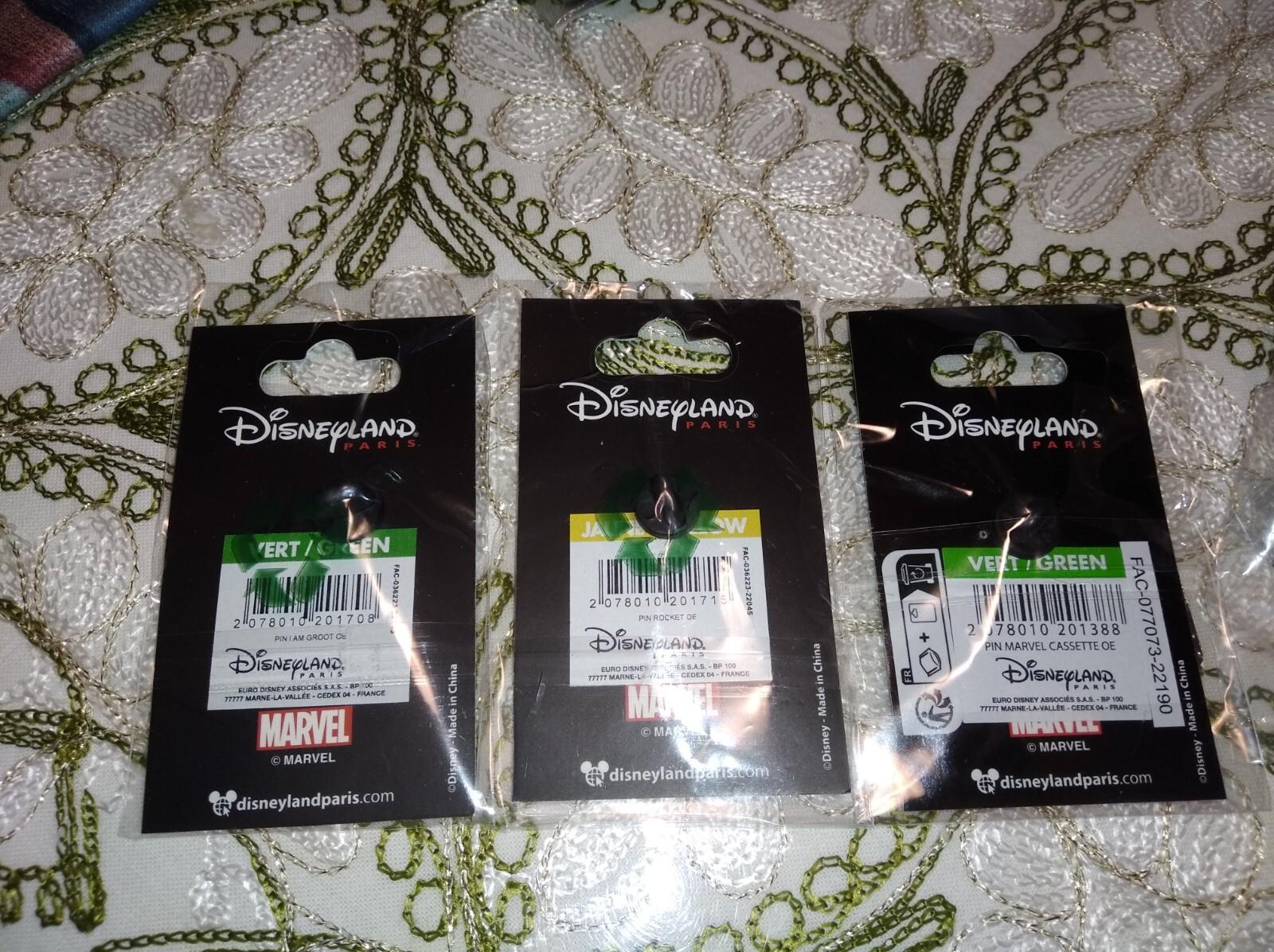 Guardians of the Galaxy Groot Rocket Tape Marvel Disney L Paris Dlp 2021 3 Pins