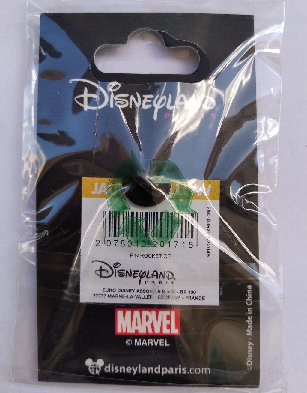 Guardians of the Galaxy Vol. 2 Rocket Racoon Angry Marvel Disney Dlp 2021 Pin