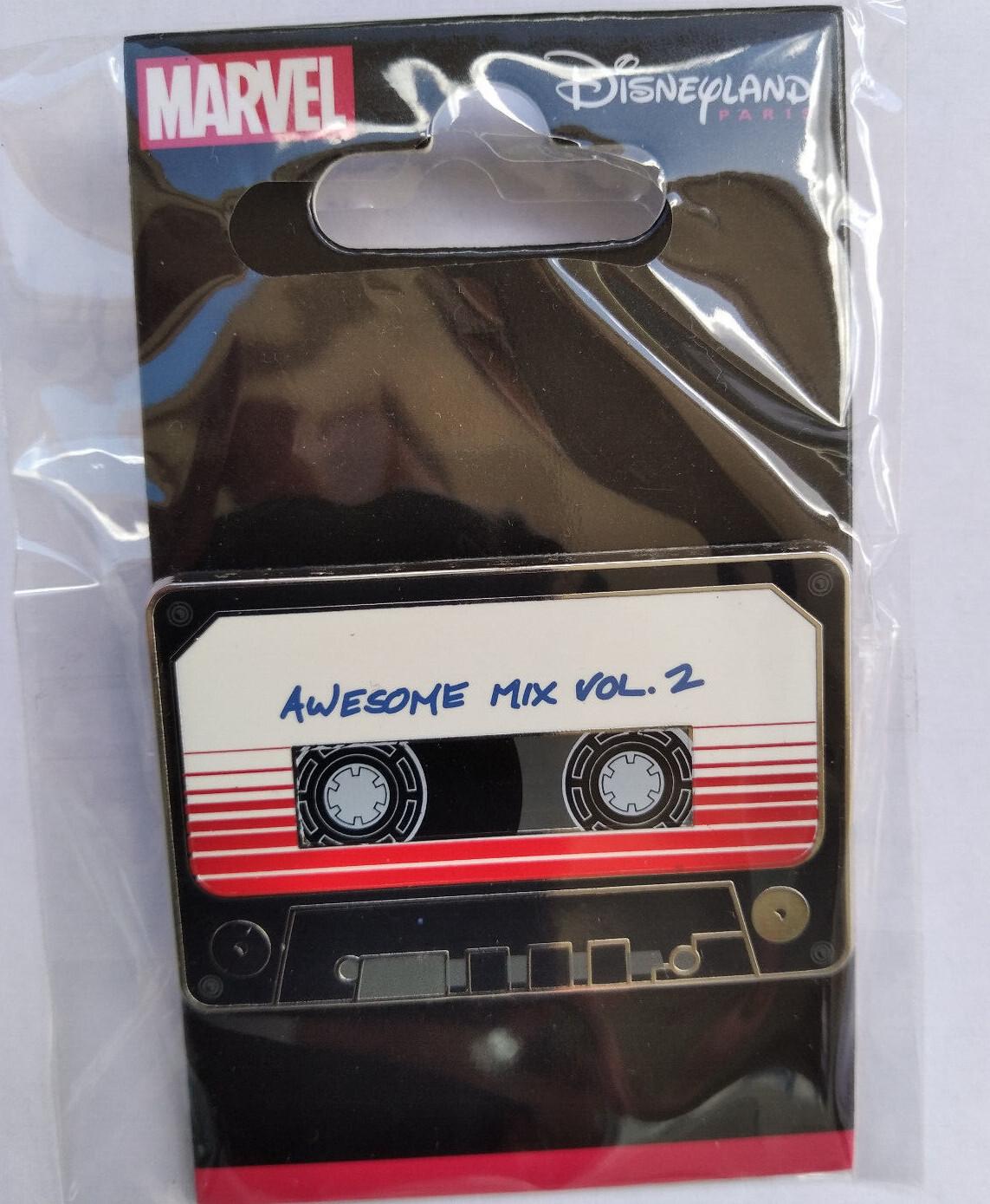 Guardians of the Galaxy Vol. 2 Tape Marvel Disney Land Paris Dlrp Dlp 2021 Pin