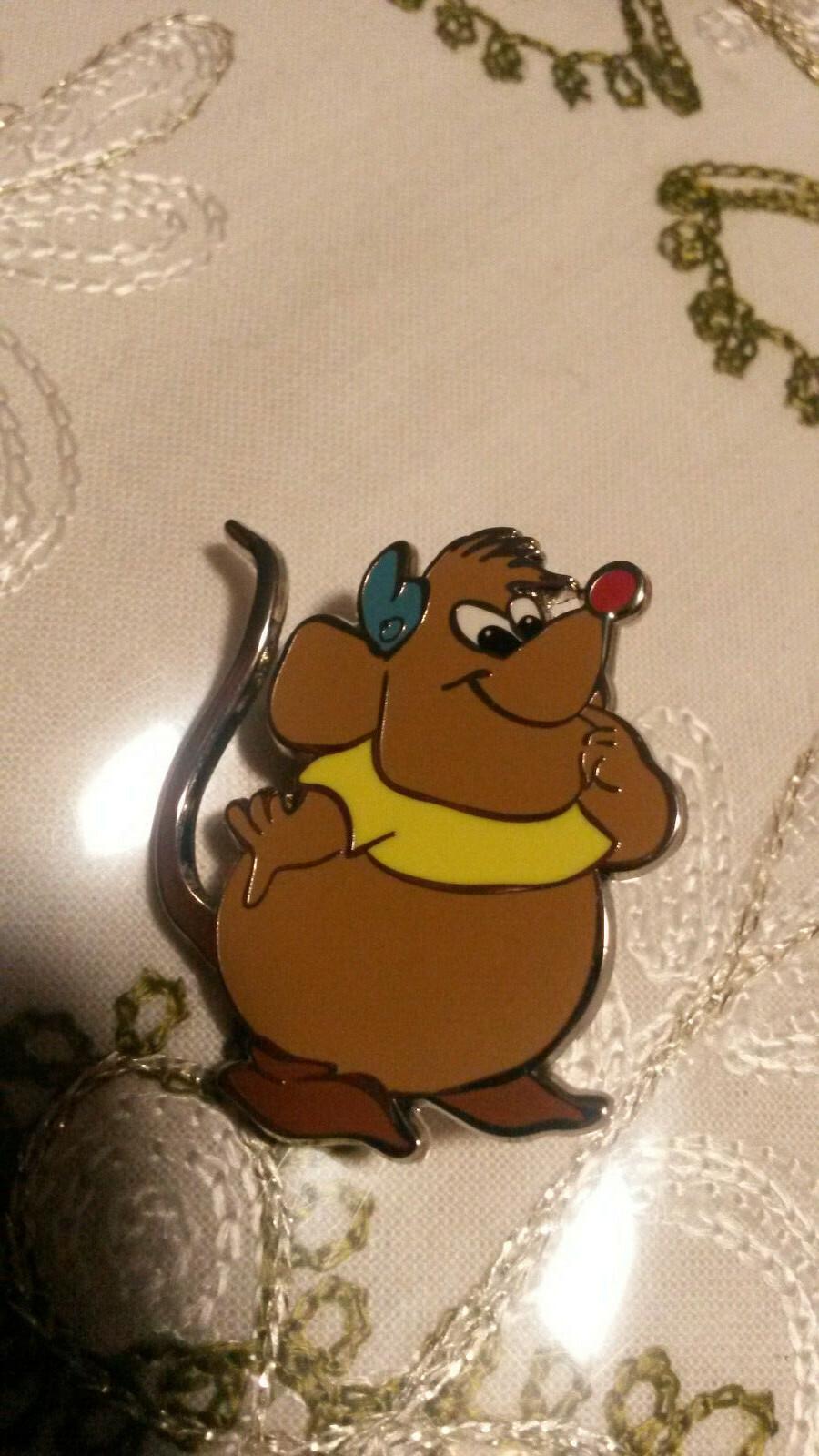 Gus Mouse (Cinderella) Lanyard Series Disney Land Paris Dlrp Dlp 2019 pin