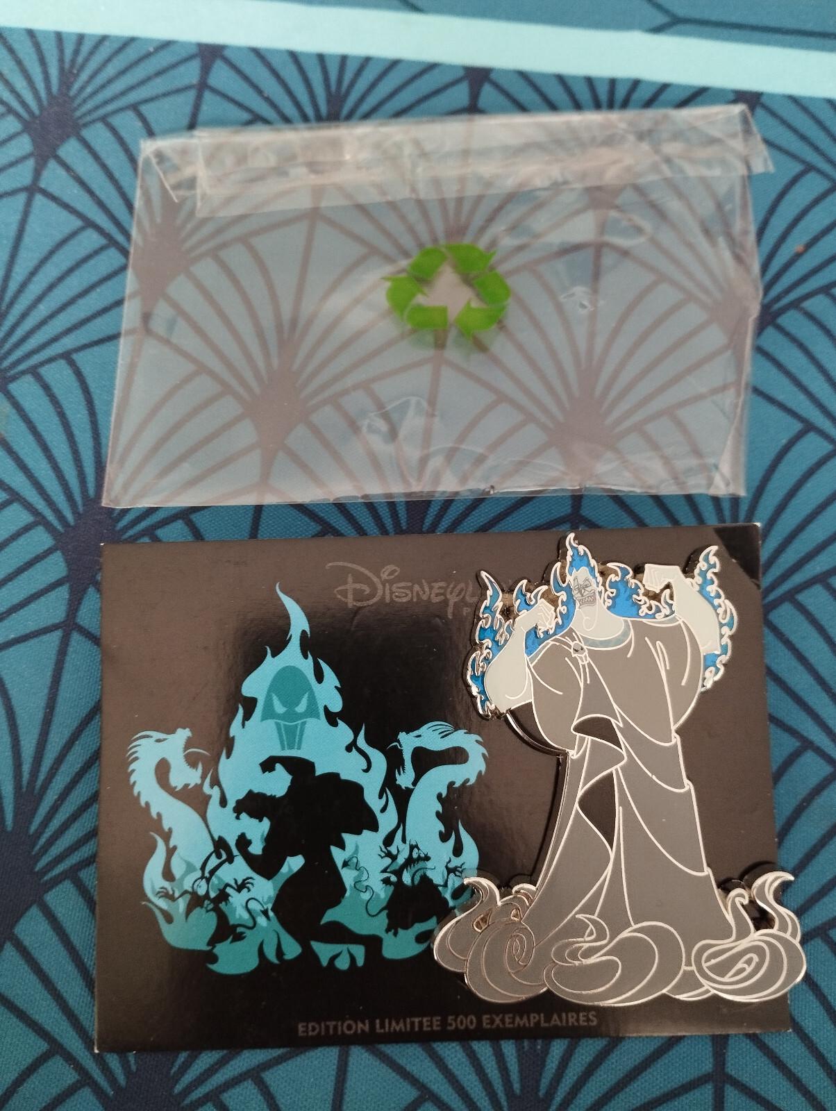 Hades Villainous Pin Trading Day LE 500 Disney Land Paris Dlp Halloween 2021 Pin