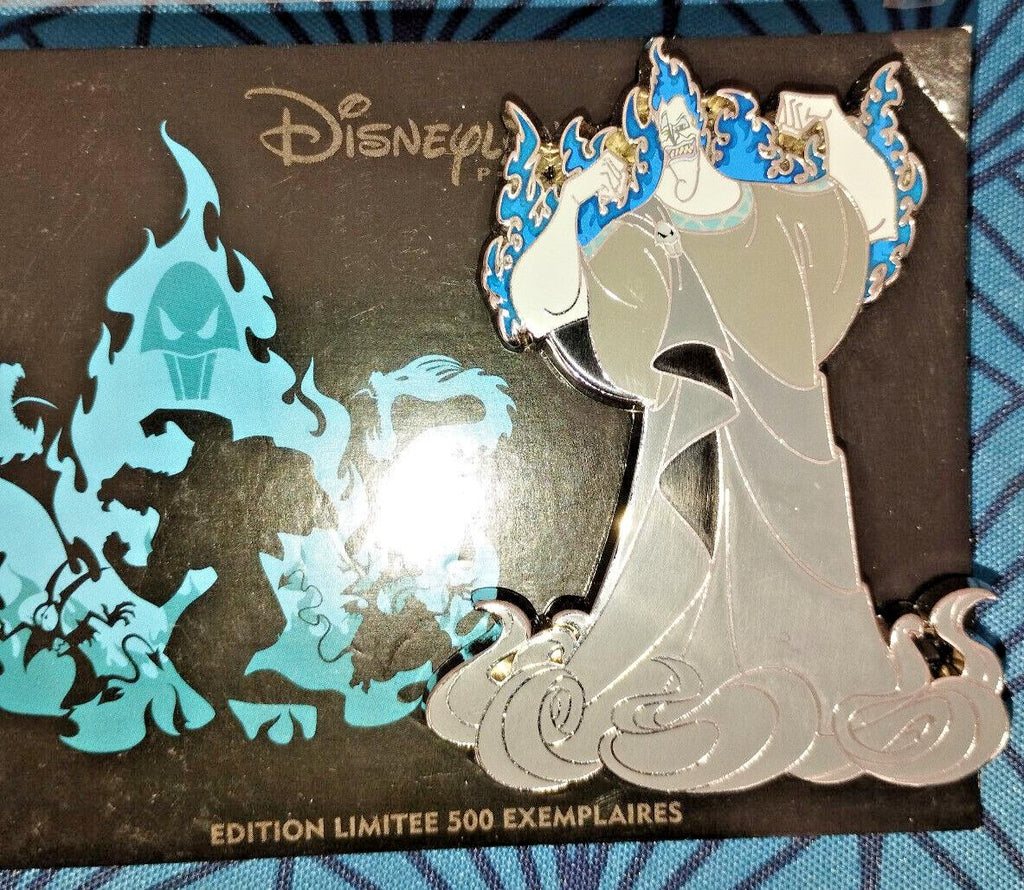 Hades Villainous Pin Trading Day LE 500 Disney Land Paris Dlp Halloween 2021 Pin