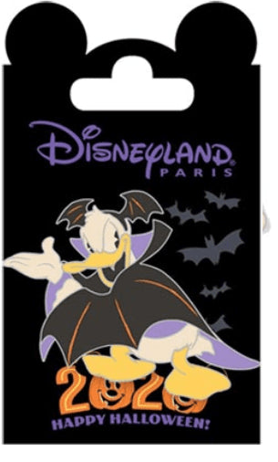Halloween 2020 Set Chip Dale Pluto Donald Mickey Pumpkin Disney Paris Dlp Pins