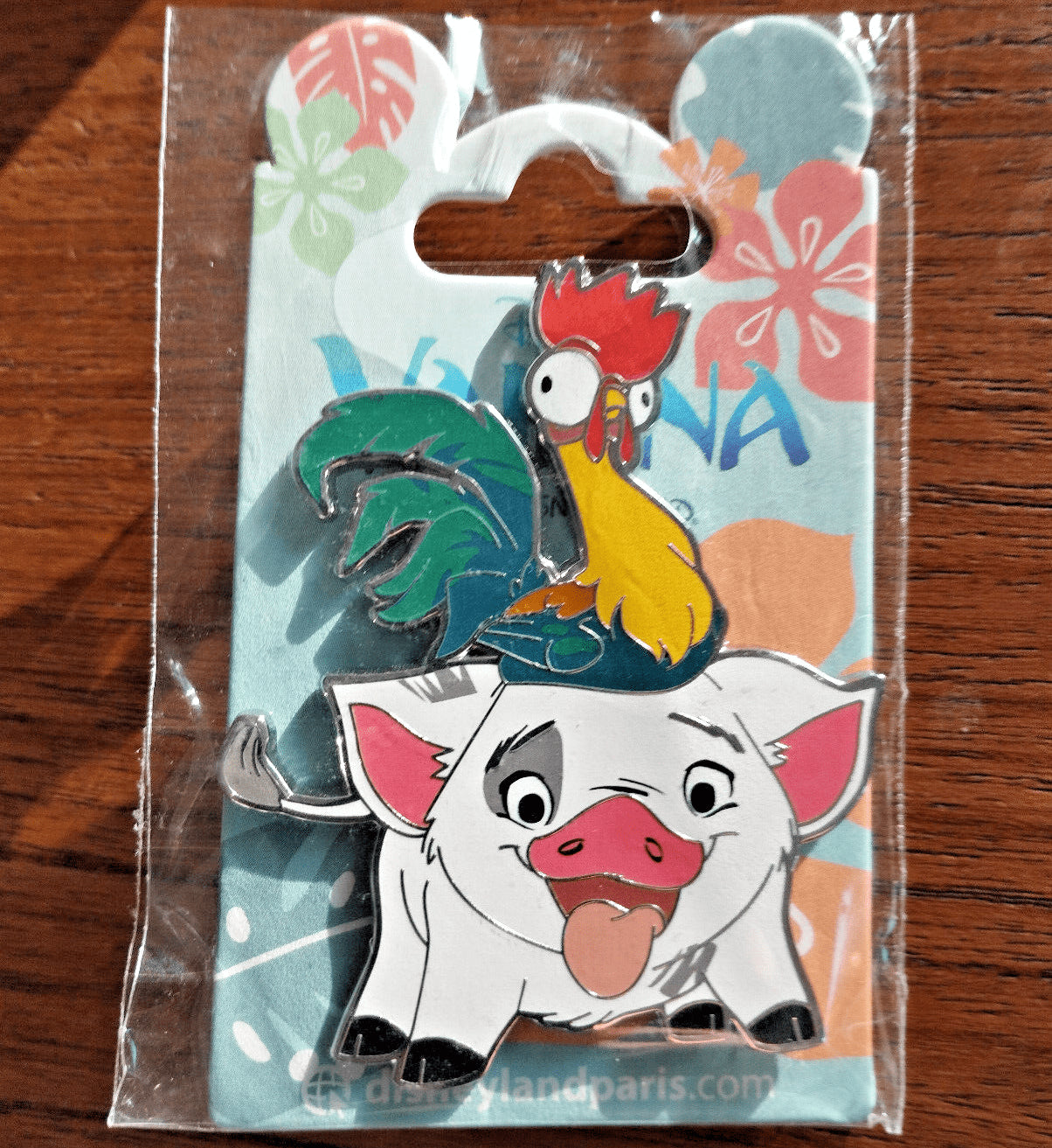 Hei Hei over Pua (Vaiana Moana) Disney Land Paris Dlrp Dlp Jan 2023 Pin
