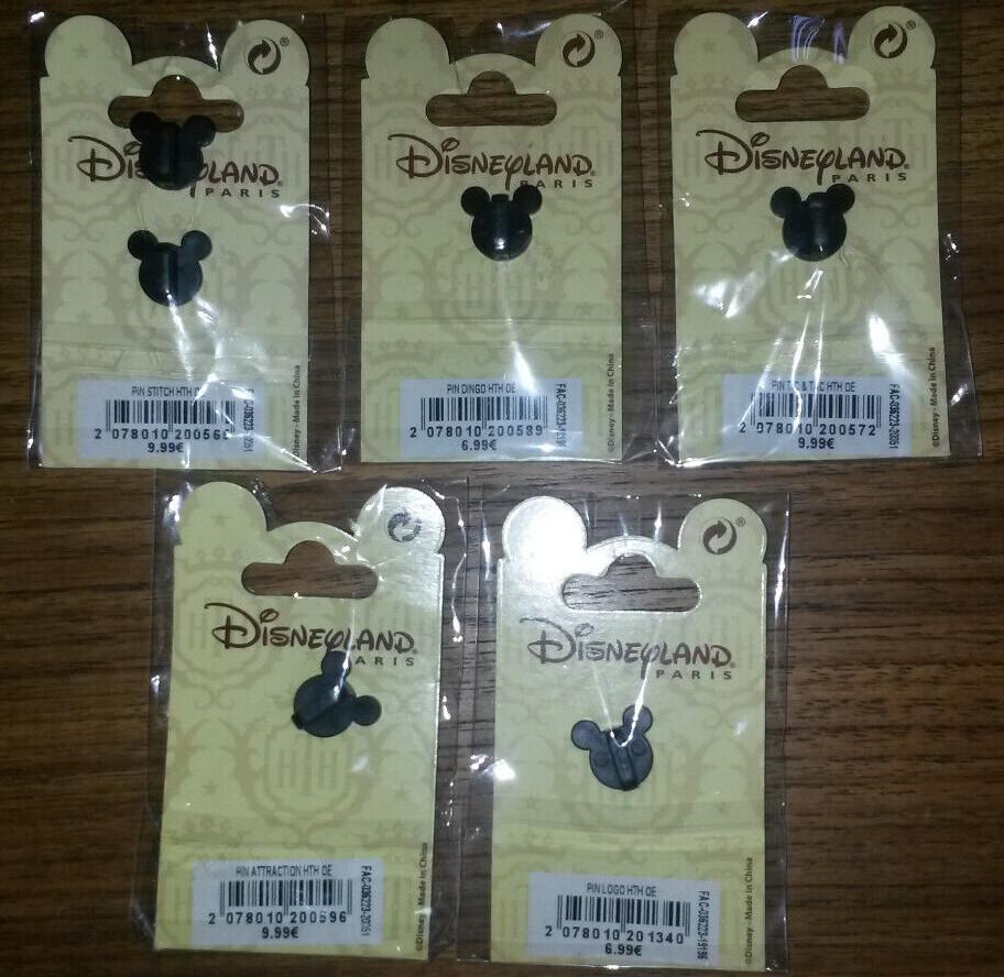 Hollywood Tower Hotel Series 5 Pins Set Disney Land Paris Dlrp Dlp February 2020