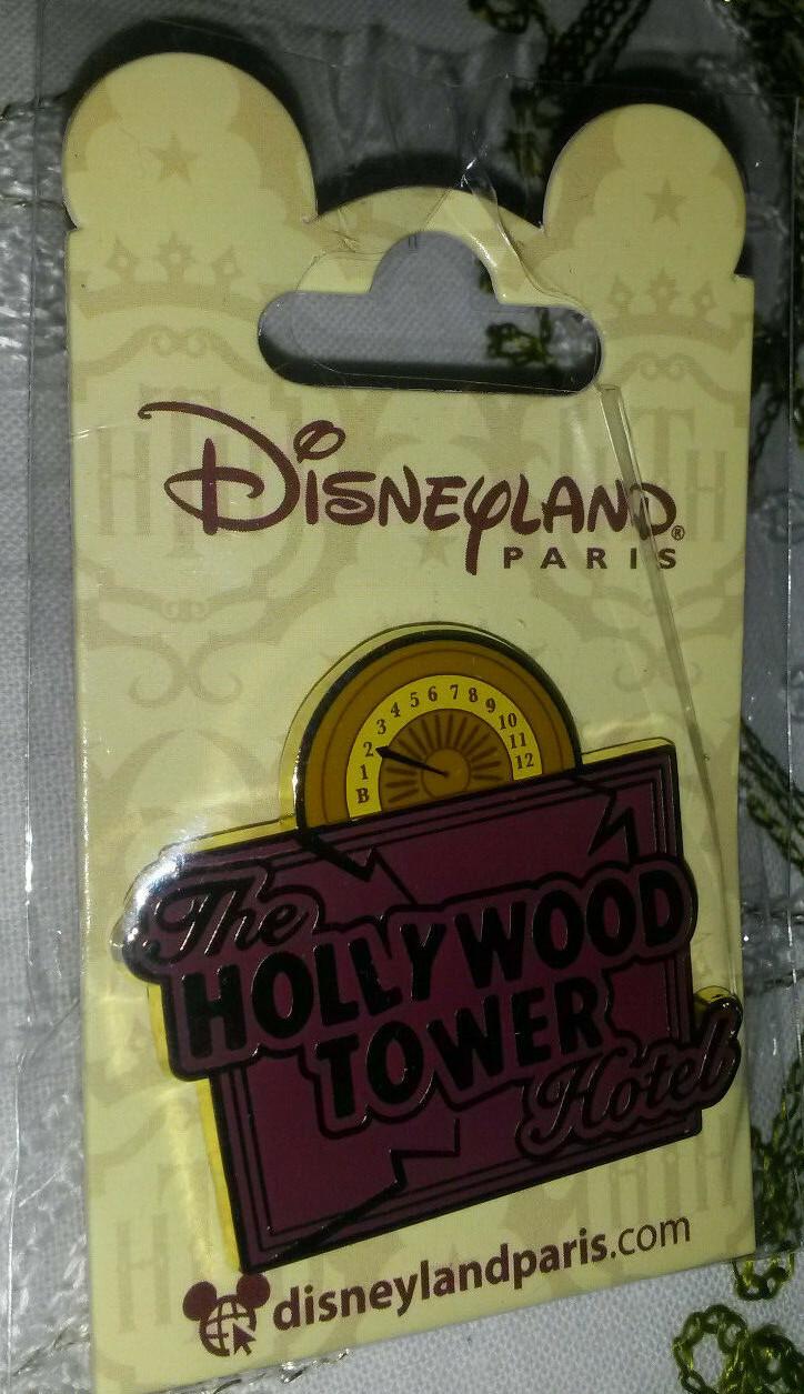 Hollywood Tower Hotel Series 5 Pins Set Disney Land Paris Dlrp Dlp February 2020