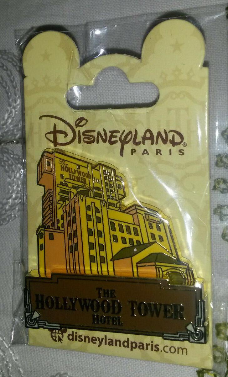 Hollywood Tower Hotel Series 5 Pins Set Disney Land Paris Dlrp Dlp February 2020