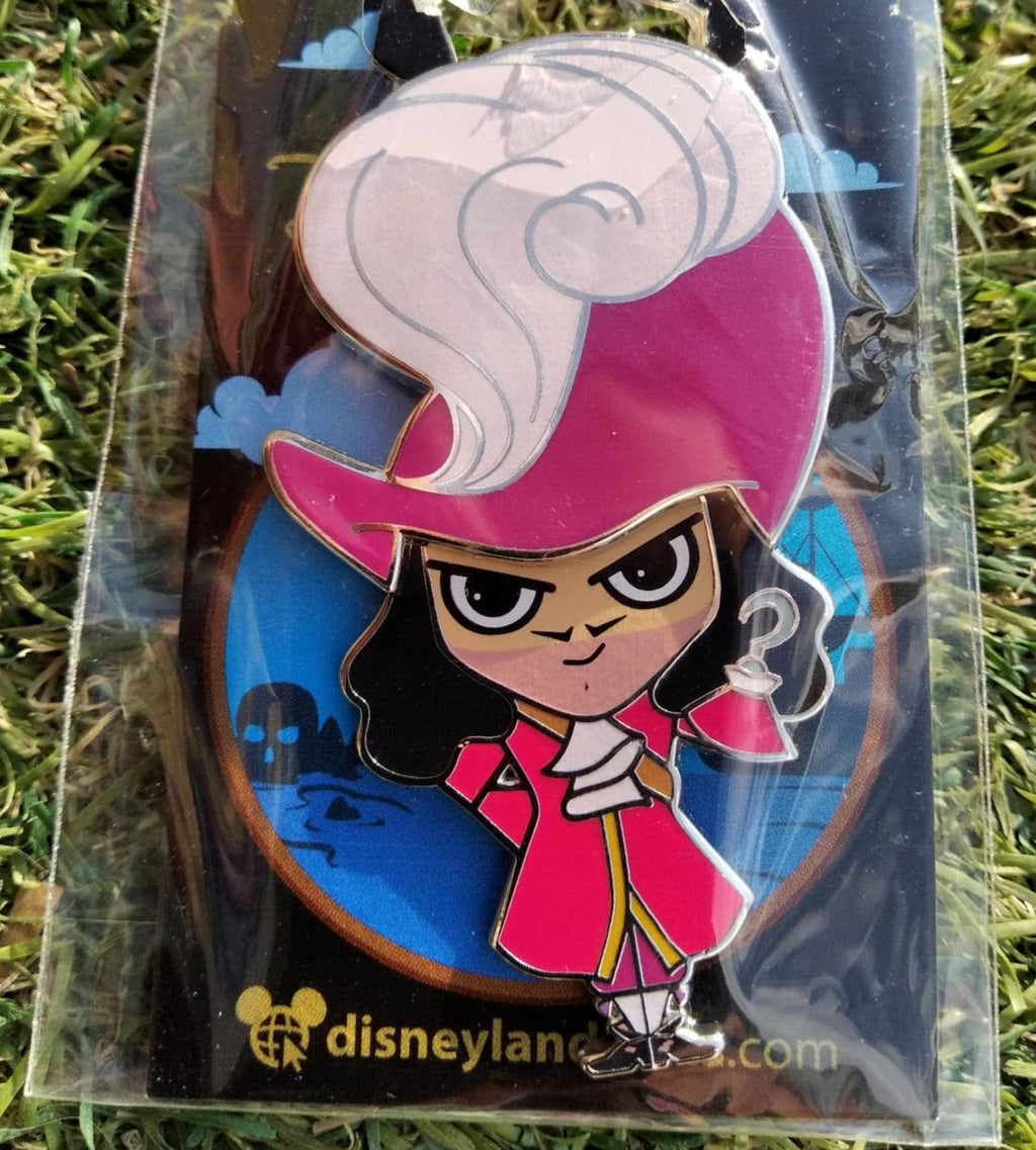 Hook (Peter Pan) Cute Villains Series Disney Land Paris DLP Nov 2022 Pin