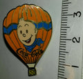 Hot Air Balloon Montgolfiere Coca Cola Mc Donald Tintin Orange version Pin