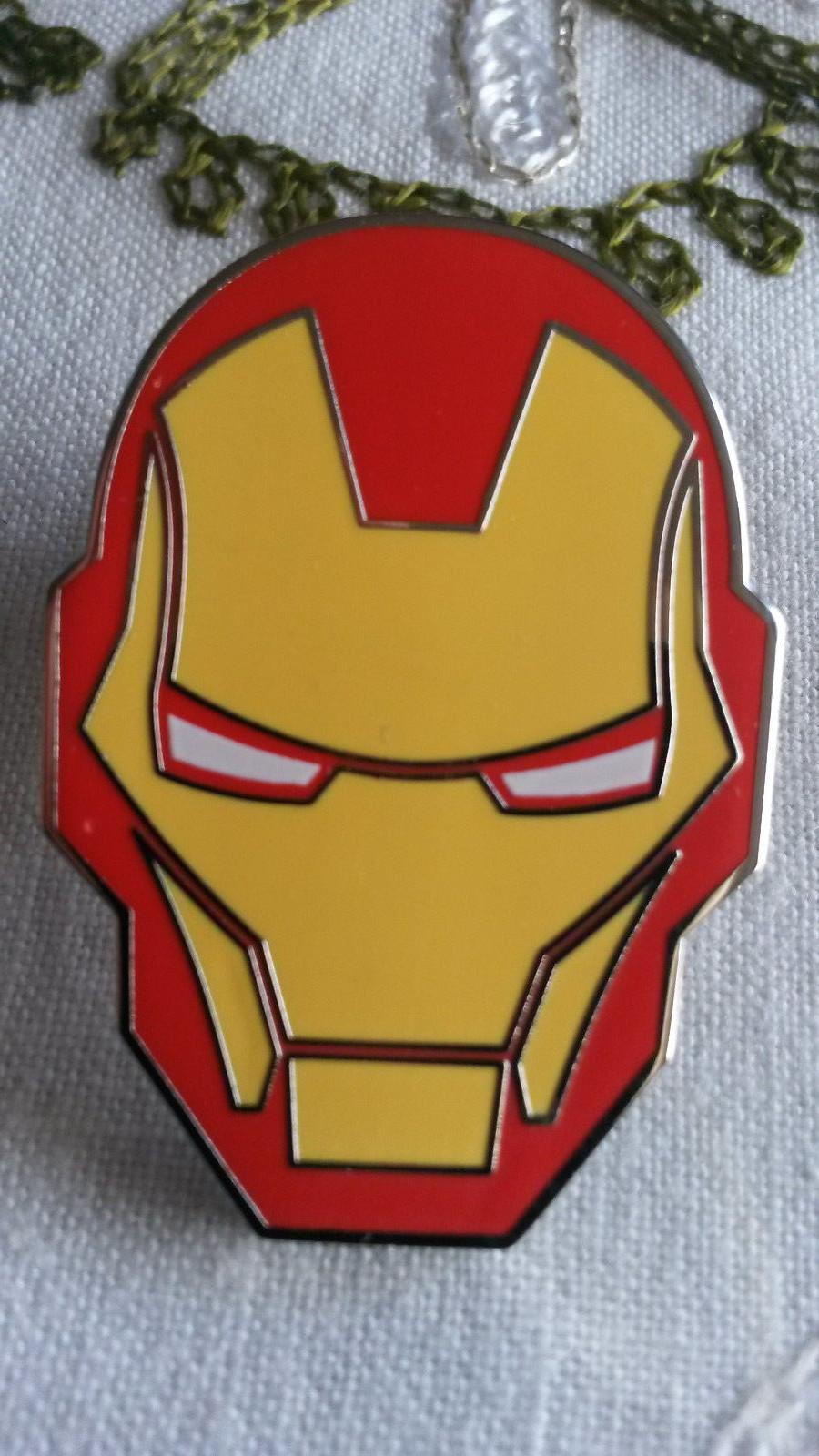 Iron Man Head only Avengers Booster set Disney Land Paris Dlrp Dlp 2016 pin