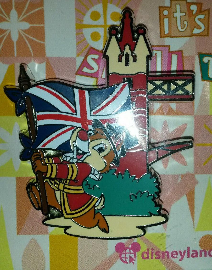 It's a Small World Attraction Series Chip Dale Disney Paris Dlrp Dlp 2021 2 Pins