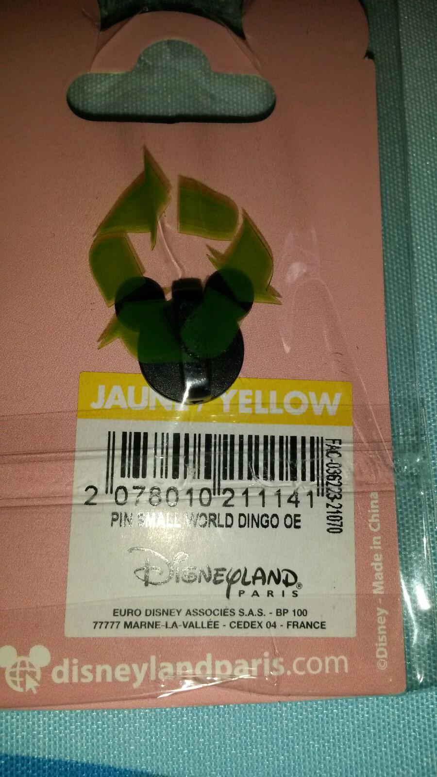 It's a Small World Attraction Series Goofy Disney Paris Dlrp Dlp 2021 Pin