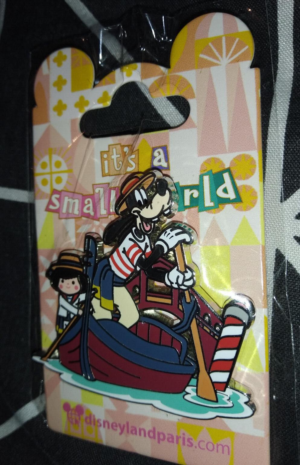 It's a Small World Chip & Dale Stitch Goofy Dlp Disney L Paris 2021 4 Pins Set
