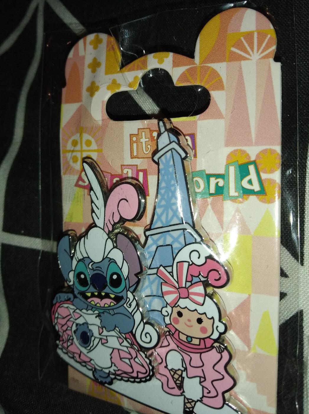 It's a Small World Chip & Dale Stitch Goofy Dlp Disney L Paris 2021 4 Pins Set