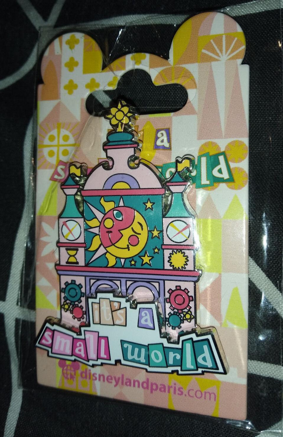 It's a Small World Chip & Dale Stitch Goofy Dlp Disney L Paris 2021 4 Pins Set