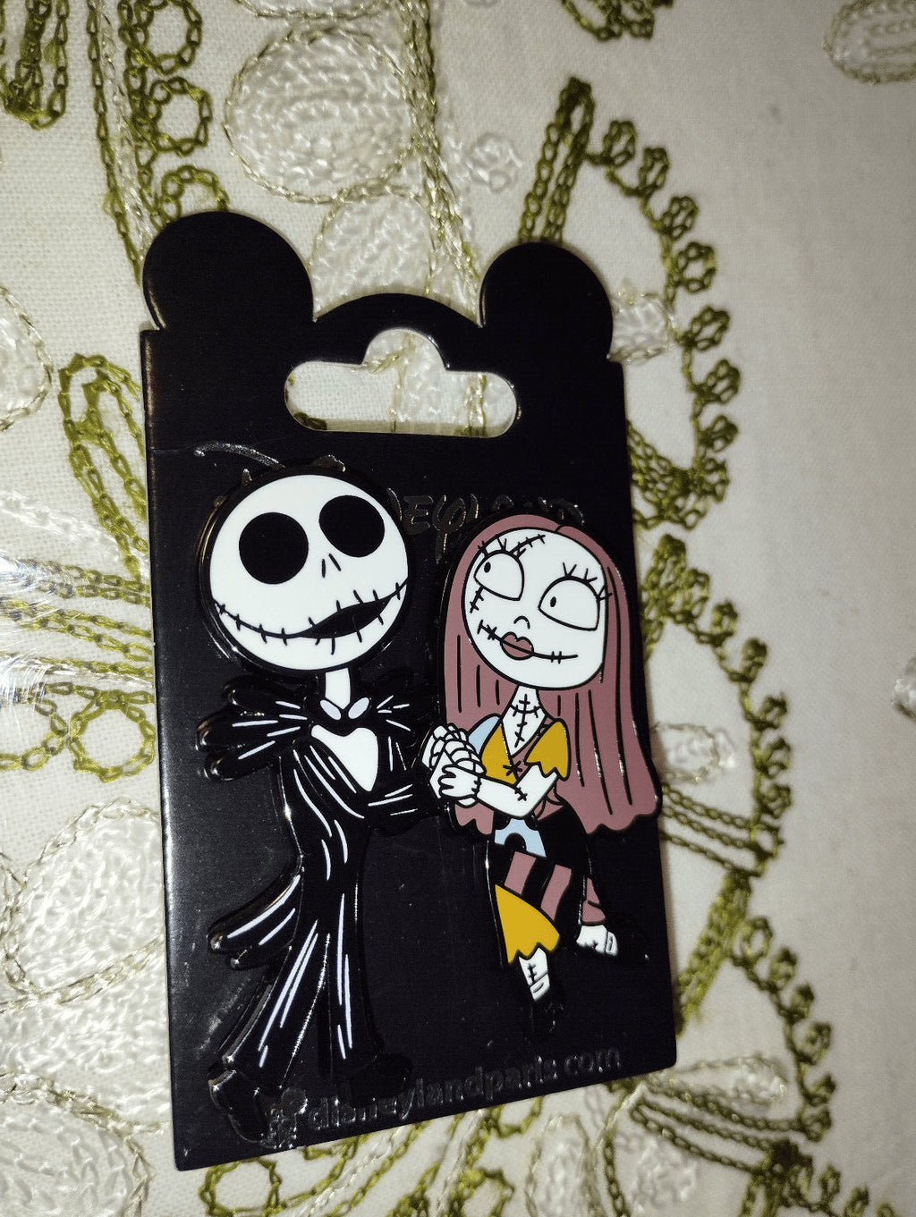 Jack & Sally - Dancing Nightmare Before Christmas Disney Land Paris DLP 2023 Pin