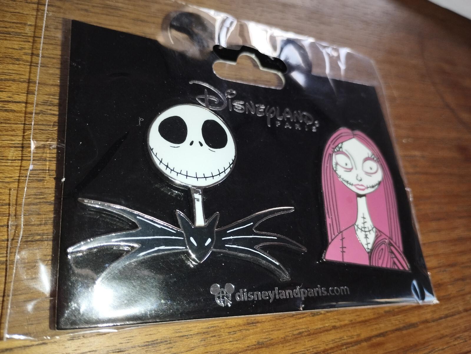 Jack Sally Head and Shoulders Valentine Disney Land Paris Dlp Dlrp 2023 2 Pins