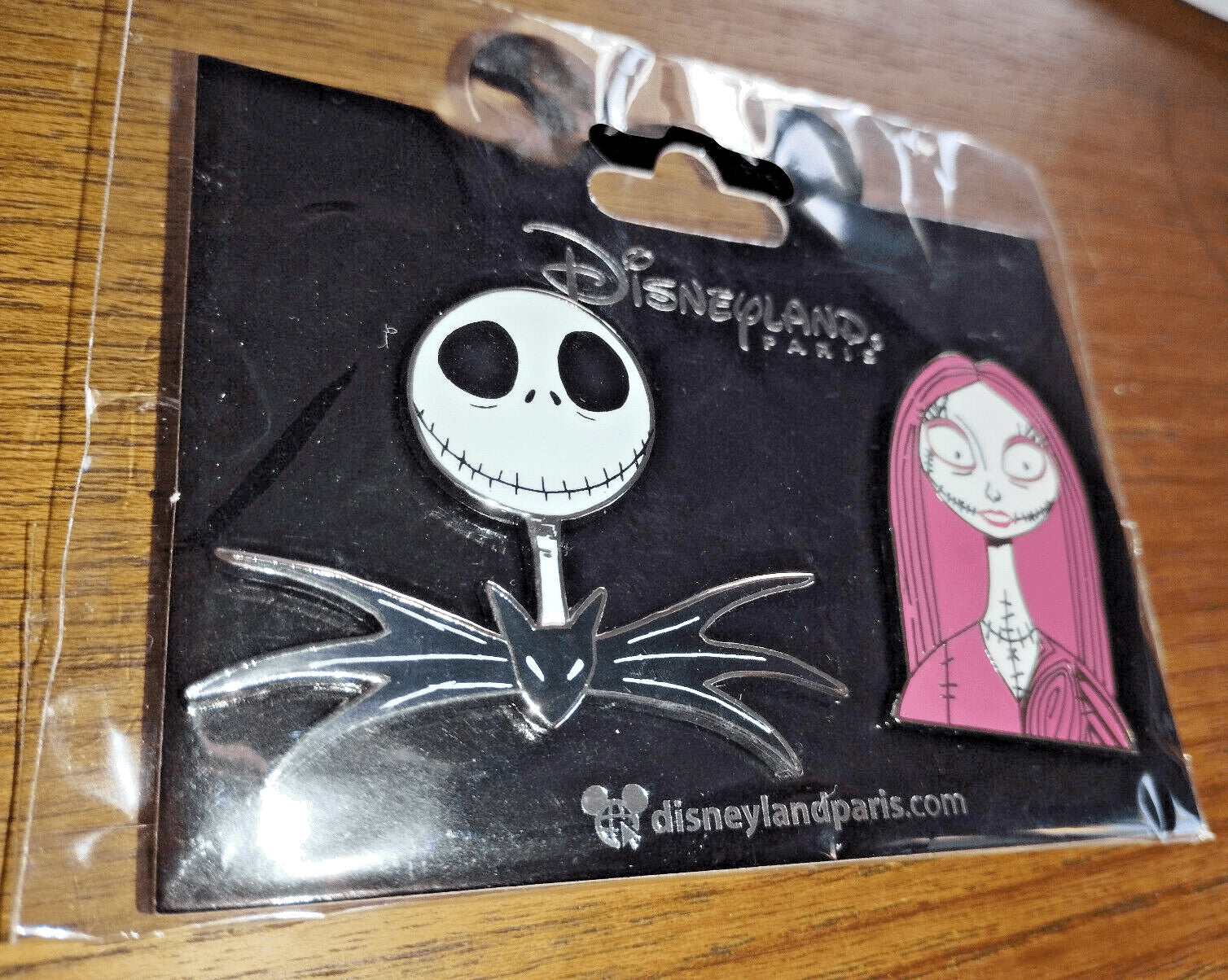Jack Sally Heart Valentine Disney Land Paris Dlp Dlrp 2023 4 Pins Full Set