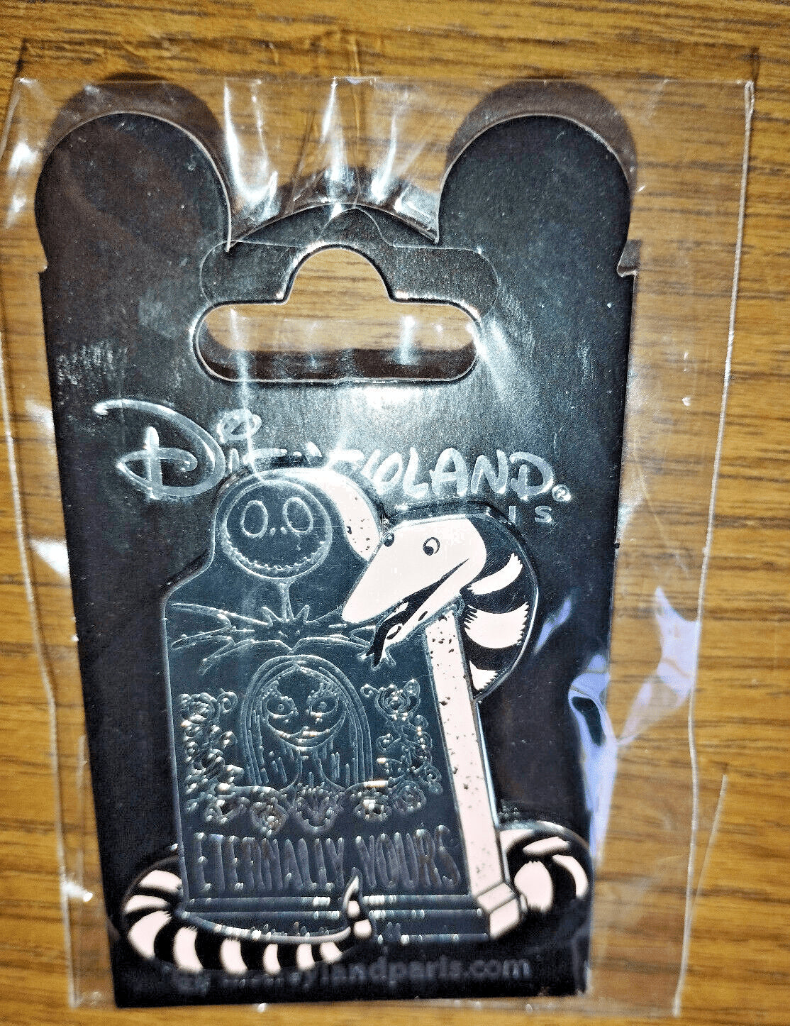 Jack Sally Heart Valentine Disney Land Paris Dlp Dlrp 2023 4 Pins Full Set