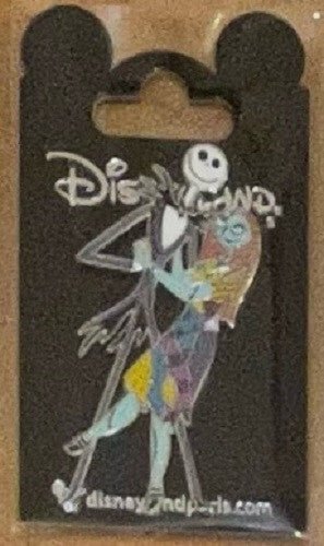 Jack & Sally Nightmare before Christmas Disney Land Paris Dlrp DLP Oct 2022 Pin