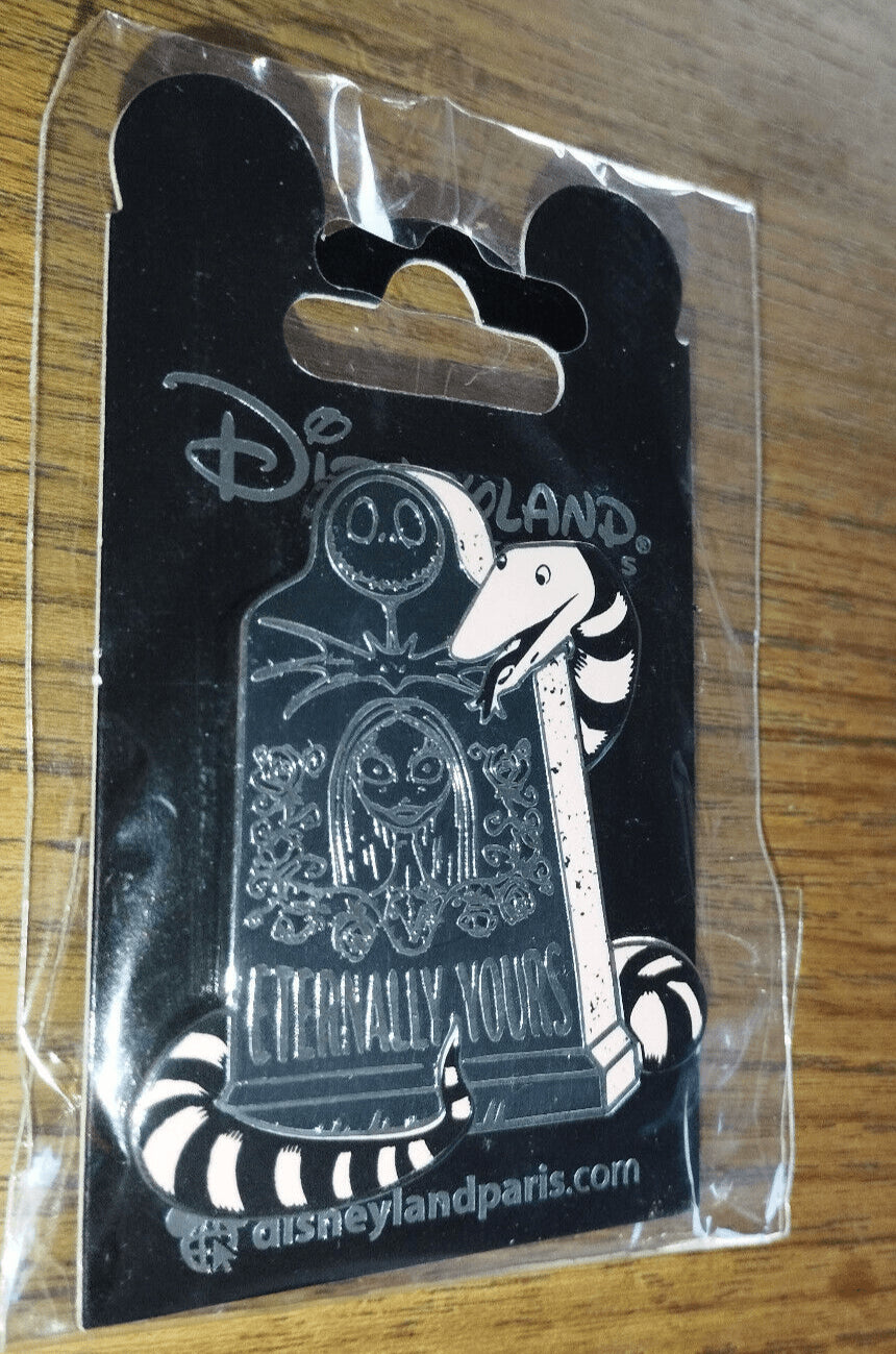 Jack Sally Tombstone Eternally Yours Valentine Disney Land Paris Dlp 2023 Pin