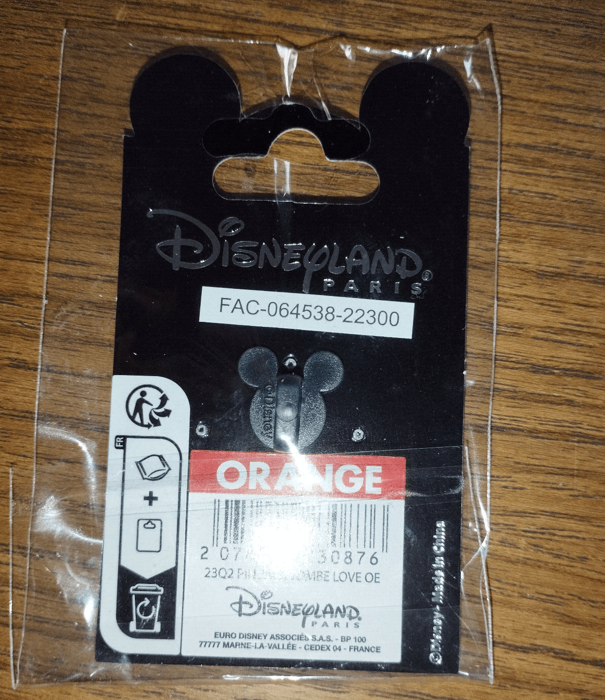 Jack Sally Tombstone Eternally Yours Valentine Disney Land Paris Dlp 2023 Pin