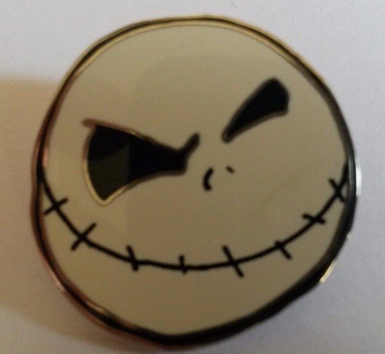 Jack Skellington Head 3 Winking Nightmare christmas Disney L Paris Dlrp Dlp pin