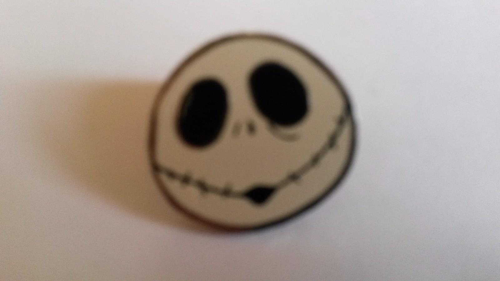Jack Skellington Head saying Oh Nightmare christmas Disney L Paris Dlp Dlrp pin