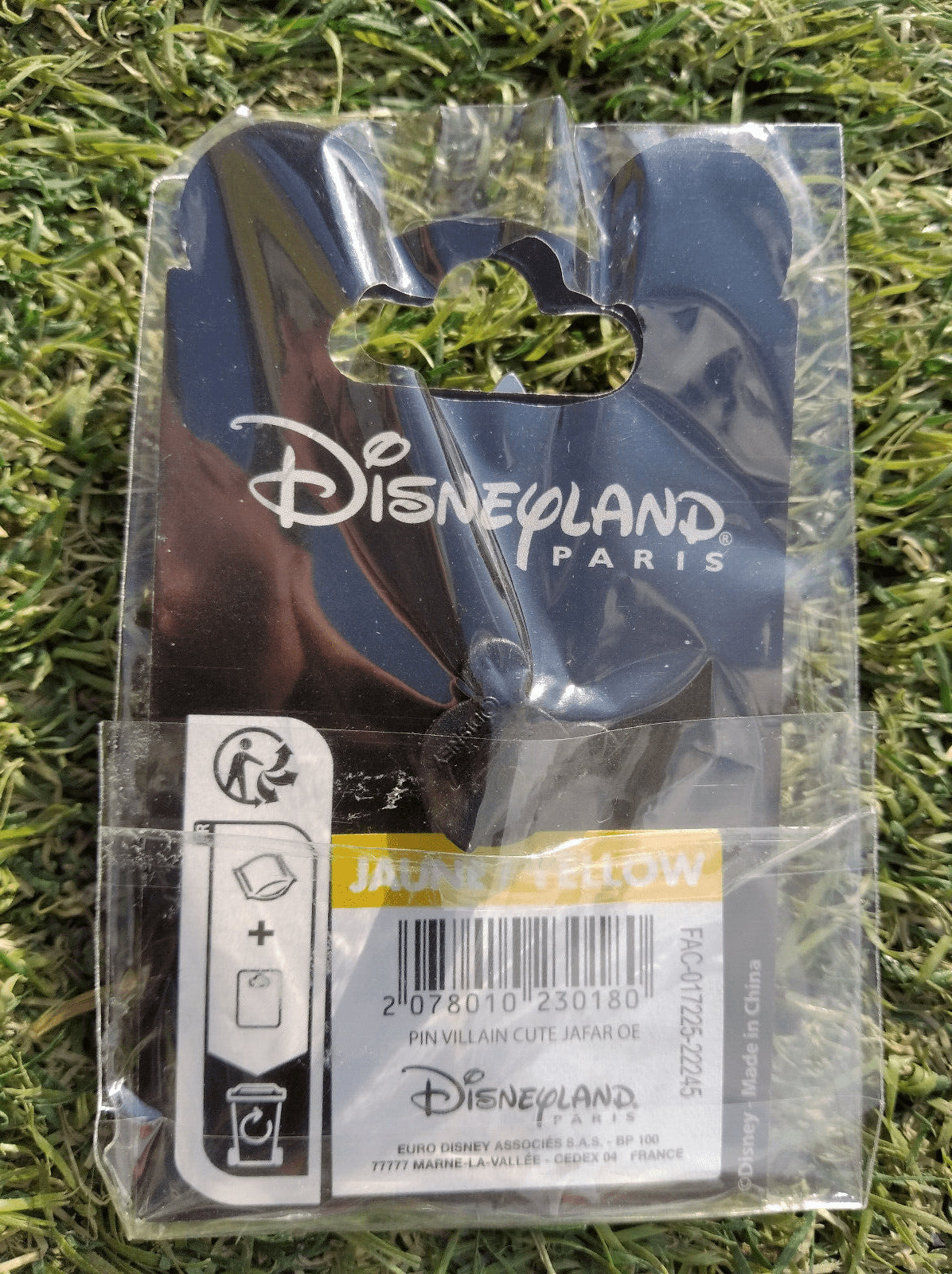 Jafar (Aladdin) Cute Villains Series Disney Land Paris DLP Oct 2022 Pin