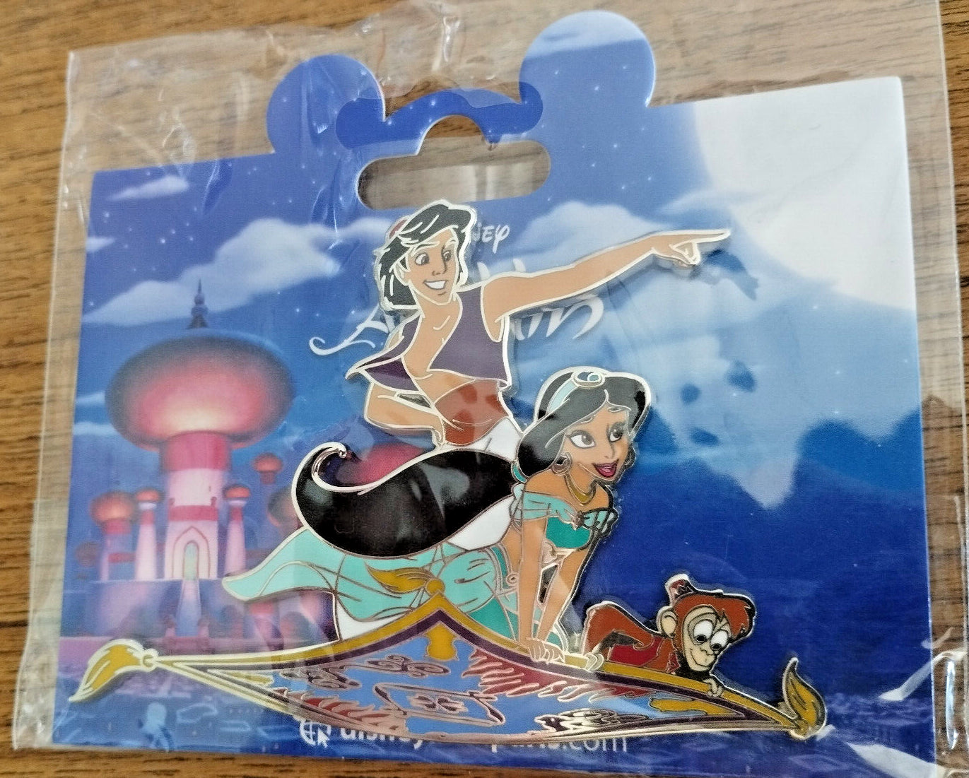 Jasmine Abu Aladdin Flying Carpet Disney Land Paris Dlp April 2023 Jumbo Pin