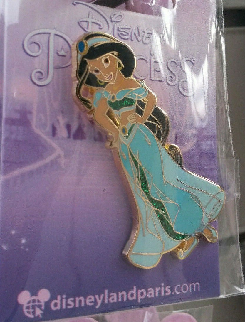 Jasmine Princess (Aladdin) Disney Land Paris Dlrp Dlp 2015 glitter Pin Sold Out