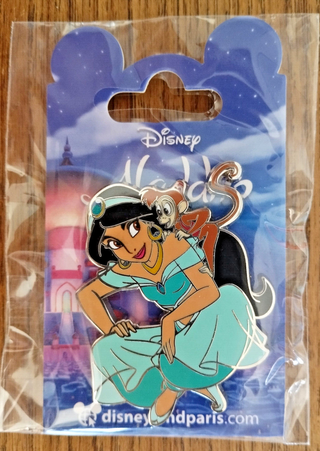 Jasmine Rajah Tiger Abu Aladdin Disney Land Paris Dlrp Dlp April 2023 5 Pins Set