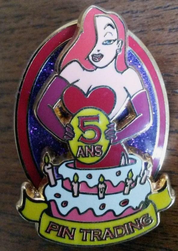 Jessica Pin Trading 5th Anniversary Disney Land Paris Dlrp Dlp LE 900 2006 pin