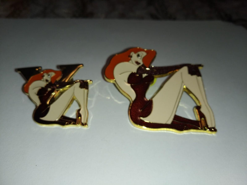 Jessica Rabbit Glamour Who Framed Roger Rabbit Glitter 2 pins Fantasy pin