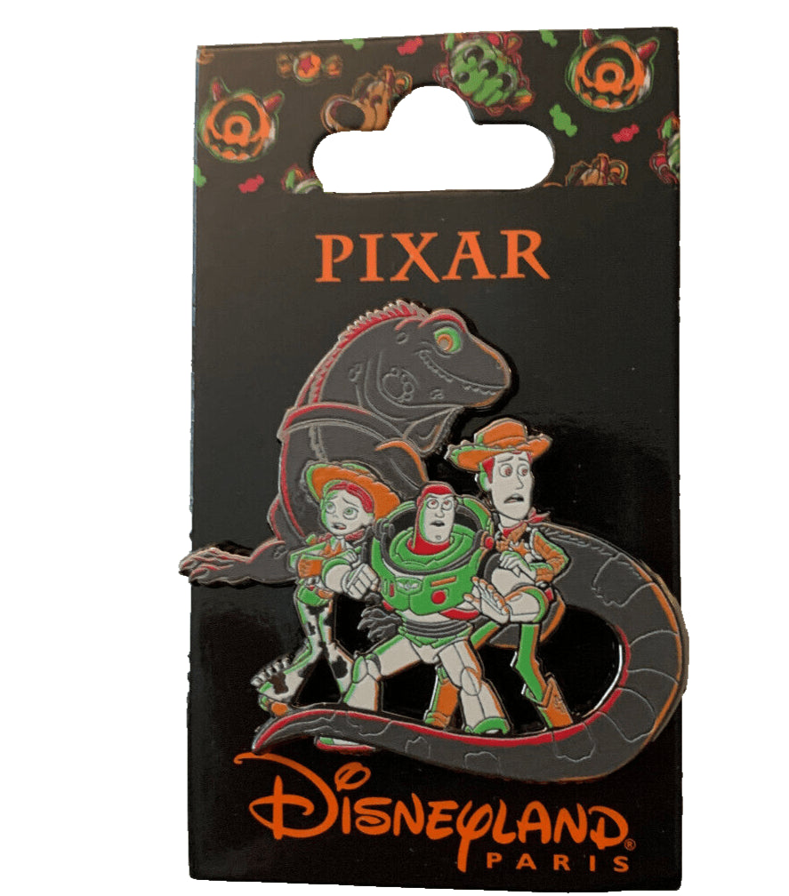 Jessie Buzz Woody Halloween Giant Chameleon Toy Story Disney Paris Dlp 2024 Pin